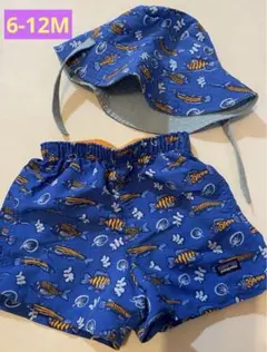 パタゴニア バギーズショーツ ハット　6-12M 70〜80