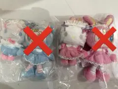 mezzo piano × サンリオキャラクターズ マスコットホルダー　2点