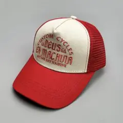 メッシュキャップ アメカジ メンズ レトロ 刺繍 ヴィンテージ風 y2k