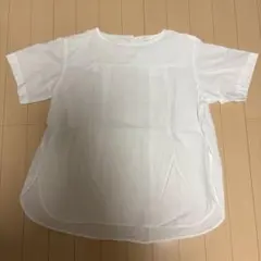 無印　半袖ブラウス