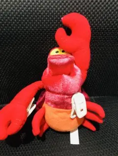 リトル・マーメイド　セバスチャン　肩のせぬいぐるみ　ディズニーリゾート