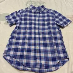 ラルフローレン　半袖チェックシャツ 120cmくらい