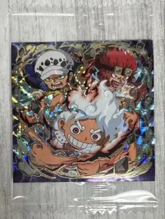 ワンピース 大海賊ウエハース シール 13弾　02 SGR モンキ・D・ルフィ