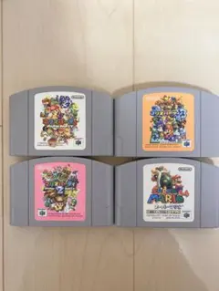 ニンテンドー64ソフト　マリオシリーズ4本セット