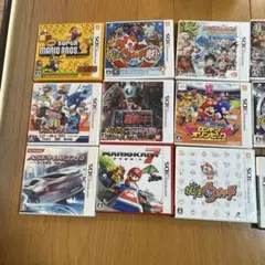 ニンテンドー3DSソフトセット プレステ4ソフト まとめ売り