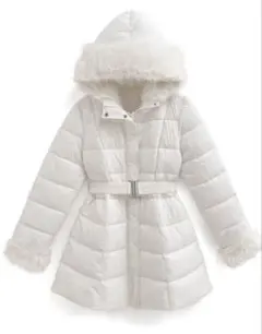 のあたんさま専用です！超美品❗️GRL ベルト付きファーAラインダウンコート