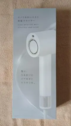 未使用品 ナノうるおいミスト美髪ドライヤー ホワイト NL701WH - メルカリ