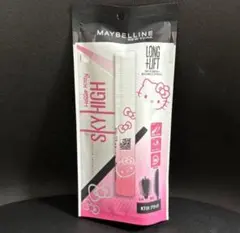 【新品未開封】メイベリン スカイハイ ハローキティ 限定 ブラック キティ