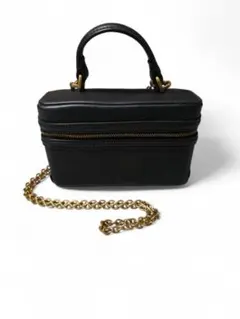 ZARA ミニハンドバッグ ブラック