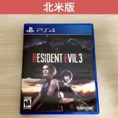 PS4 北米版 RESIDENT EVIL 3 バイオハザード3