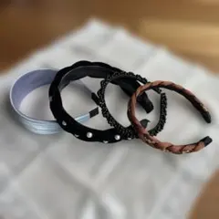 お値下げ！カチューシャ　ヘアバンドセット4本