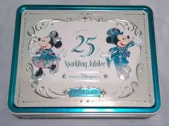 ディズニーシー　25周年クッキー缶