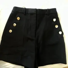 ZARA ブラック ショートパンツ XS