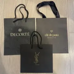 YSL デコルテ クレドポー ショッパー ショップ袋 紙袋 ギフト