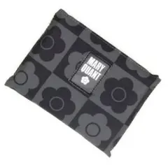 新品未開封　MARY QUANT　マリークワント　洗えるエコバッグ 花柄グレー