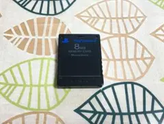 PS2　プレイステーション2用　ソニー純正　メモリーカード　ブラック