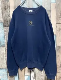 銀タグ 90s ナイキ NIKE スウェット 刺繍 ATHLETICS