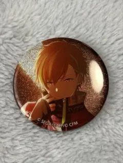 プロセカ 東雲彰人 グリッター缶バッジ 8C