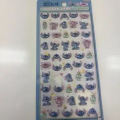訳あり　正規品　スティッチ ボンボンドロップミニシール