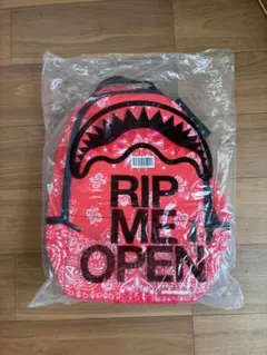 SPRAY GROUND バッグ メンズ レディース 春夏秋冬用 赤 ペイズリー