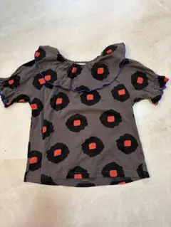 MARK'S HOGAN 花柄フリルTシャツのサムネイル