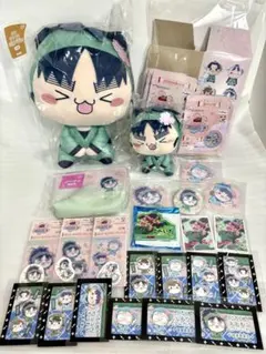 フリューくじ　桜もちぴこ　七松小平太　忍たま乱太郎　BIG　ぬいぐるみ　まとめ