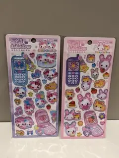 平成はっぴーフォン　フワフワらびちゃん　まじかるみゅーちゃん