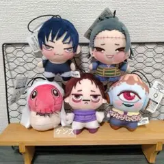 呪術廻戦　ちょぴぬいぷち 脹相　漏瑚　陀艮　伏黒甚爾　夏油傑