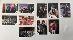 ジャニーズWEST WEST．　公式写真　集合　混合　藤井流星個人　10枚セット