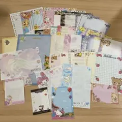 平成レトロ紙もの まとめ売り 50枚 バラメモ ディズニー サンリオ リラックマ