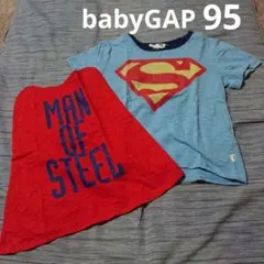 スーパーマン なりきり半袖Tシャツ 95