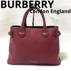 BURBERRY/バーバリー/ミディアム/バナーバッグ/ボルドー/ハンドバッグ 2026年最新】Burberry バッグ バナーの人気アイテム - メルカリ