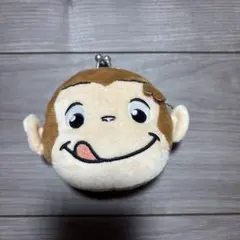おさるのジョージ がま口 ポーチ コインケース
