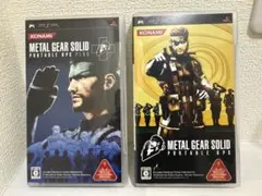PSPソフト　メタルギアソリッド2本セット