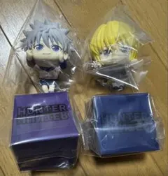 ひっかけフィギュア　キルア　クラピカ　HUNTER×HUNTER ハンター