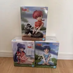 らんま1/2 Relax time らんま・あかね・シャンプー　3体セット