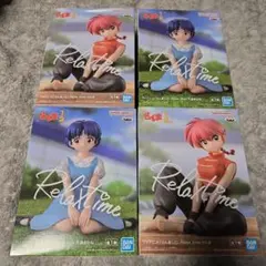 【新品】らんま1/2フィギュア2種各2個計4個セット（女らんま、あかね）