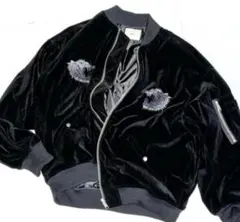 HARE×hxcyyd ブラック スーベニアブルゾン　スカジャン