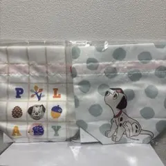Happy 쿠지 101匹わんちゃん 巾着 二つセット