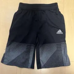 adidas Climacool ハーフパンツ ブラック/グレー　120㎝