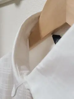 長袖 Perfect Suit FActory 丸×レギュラー襟シャツ ホワイトのサムネイル