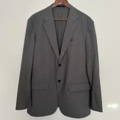 25年モデル ユニクロ　感動テーラードジャケット グレー XL