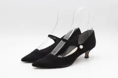 35■DIANA ダイアナ パールストラップパンプス(23.5ｃｍ)美品