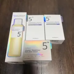 numbuzin 5番 白玉グルタチオンセット　化粧水/美容液2本/クリーム