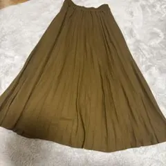 RODEO CROWNS ブラウン プリーツスカート フリーサイズ