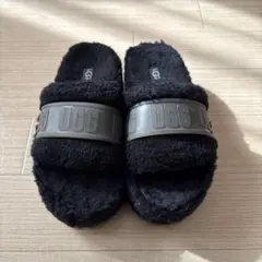 UGG Fluffita Clearファーサンダル　22cm
