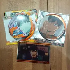 ハイキュー!! 影山飛雄 コレクション缶バッジFUN&名場面缶バッジ