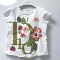 美品✨ Dior ✨Diorロゴ❤豪華な刺繍Ｔシャツ トップスのサムネイル