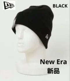 【新品】NEWERA　ニューエラ　ニット帽　ビーニー　送料込　BLACK