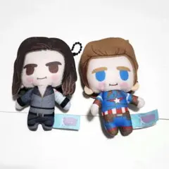 バッキー ぬいぐるみ ウィンターソルジャー MARVEL クロスバディーズ